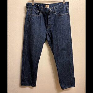 J. Crew Dark Wash Classic Blue Jean (33 x 30)